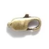 10FI143-ABR: Clasp Lobster Antique Brass Plated Brass 10x5mm 4 Pieces Per Package -Handmade Beads Discount Store 10FI143 ABR thumbnail