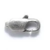 10FI143-ASR: Clasp Lobster Antique Silver Plated Brass 10x5mm 4 Piece Package -Handmade Beads Discount Store 10FI143 ASR thumbnail