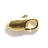 10FI143-GR: Clasp Lobster Gold Plated Brass 10x5mm 4 Pieces Per Package -Handmade Beads Discount Store 10FI143 GR thumbnail
