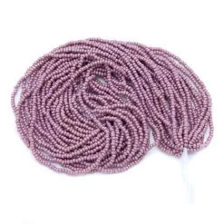 10SB393-RLR: Czech Seed Bead Rose Luster 10/0 1 Hank