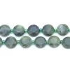 10ST406-CF: Jade Hex Faceted Coin 10mm -Handmade Beads Discount Store 10ST406 CF 2 thumbnail