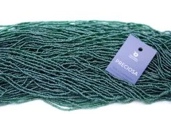 11SB384-T: Preciosa Czech Seed Bead Sfinx Green 11/0 #56060 - 6 Hanks -Handmade Beads Discount Store 11SB384 T Beads SeedBeads