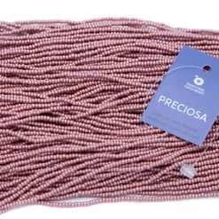 11SB953-P: CZ Seed Bead Permalux Light Brown 11/0 - 6HK