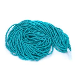 11SB985-PMR: Preciosa Czech Seed Bead Permalux Sea Green Matte 11/0 - 1 Hank
