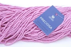11SB992-PM: Preciosa Czech Seed Bead Permalux Light Pink Matte 11/0 - 6 Hanks