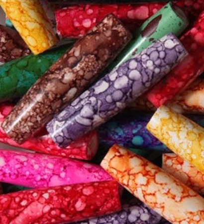 12BN131: Bone Hare Pipe Mixed Marble 1/2 Inch - 50 Pieces 3 12BN131: Bone Hare Pipe Mixed Marble 1/2 Inch - 50 Pieces