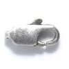 12FI143-ASR: Clasp Lobster Antique Silver Plated Brass 12x5mm 4 Piece Package -Handmade Beads Discount Store 12FI143 ASR thumbnail