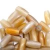 12HP250: Horn Pipe Natural Color 1/2 Inch 25Pc -Handmade Beads Discount Store 12HP250 thumbnail