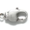 14FI647-ASR: Clasp Swivel Lobster 7x14mm Antique Silver Plated Brass - 3 Pieces -Handmade Beads Discount Store 14FI647 ASR thumbnail