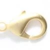 15FI644-HGR: Brass Clasp Lobster Claw Satin Hamilton Gold Plated 15x9mm 4PPK -Handmade Beads Discount Store 15FI644 HGR thumbnail