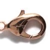 15FI644-RGR: Brass Clasp Lobster Claw Rose Gold Plated 15x9mm 2 Pieces Per Package -Handmade Beads Discount Store 15FI644 RGR thumbnail