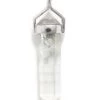 1ST411: Quartz Crystal Pendant With Sterling Silver 40-45mm - 1 Piece -Handmade Beads Discount Store 1ST411 PendantsandCharms GemstonePendants