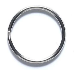 28FI219-SR: Split Ring/Key Ring Nickel Plate 28mm - 25 Pieces -Handmade Beads Discount Store 28FI219 SR thumbnail