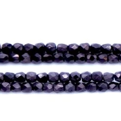 2FC109-98R: Czech Faceted Round Picasso Lt Amethyst True 2mm - - 100 Piece Pack