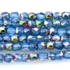 2FC562-VR: Czech Faceted Round Aqua Vitrail True 2mm 100 Pieces -Handmade Beads Discount Store 2FC562 VR thumbnail