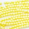 2FC624-P: Czech Faceted Rd Pearl Yellow True 2mm 600 Pieces -Handmade Beads Discount Store 2FC624 P thumbnail