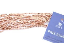 2FC856-CC: Preciosa Czech Faceted Round True Copper Coating True 2mm 600 Pieces *Lacquered For Anti-tarnish But May Tarnish If Coating Is Scratched 5 2FC856-CC: Preciosa Czech Faceted Round True Copper Coating True 2mm 600 Pieces *Lacquered For Anti-tarnish But May Tarnish If Coating Is Scratched -Handmade Beads Discount Store 2FC856 CC Beads FirePolishedBeads