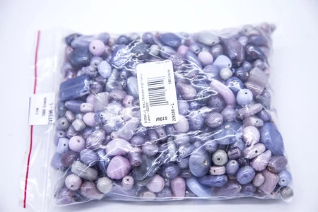 2VE596-L: India All Mixed Up Light Purple/amethyst Family Luster - 1000 Grams 5 2VE596-L: India All Mixed Up Light Purple/amethyst Family Luster - 1000 Grams - Image 3
