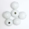 30IN112-RD: India Round White 30mm - 15 Pieces -Handmade Beads Discount Store 30IN112 RD Beads IndiaBeads
