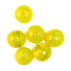 30IN220-RD: India Round Yellow Opal 30mm - 15 Pieces