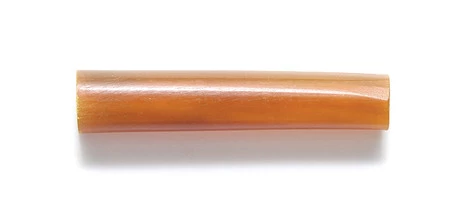 36HR255-T: Horn Tube Amber 1 1/2 Inch - 25 Pieces 3 36HR255-T: Horn Tube Amber 1 1/2 Inch - 25 Pieces