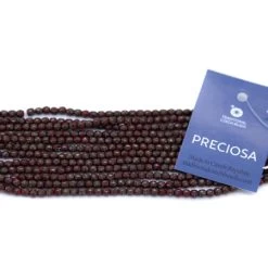 3FC144-52: Cz Facet Rd Red W/Stone 3mm 600Pc