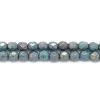 3FC185-96R:Czech Facet Rd Turquoise Green W/Purple Luster 3mm - - 100 Piece Pack -Handmade Beads Discount Store 3FC185 96R thumbnail