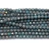 3FC185-96: Cz Facet Rd Turq Green W/Purple Luster 3mm 600Pc -Handmade Beads Discount Store 3FC185 96 thumbnail