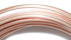 3MW853: Memory Wire Silver Plating Rose Gold Bracelet 30lp 57-67mm - Package