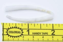 40DT112: Smooth Dentalium Shells 1.5-2 Inch 25 Grams -Handmade Beads Discount Store 40DT112 measuretape