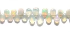 42ST460-2: Precious Opal Drop 3-4x5-6mm 14-20 Carat Average