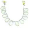 44ST487-LMF: Lemon Quartz Micro Faceted Drop 8-10x12-14mm 43-47 Carats Average 4 Inch Strand -Handmade Beads Discount Store 44ST487 LMF thumbnail