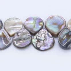 45AB558: Abalone Tear Drop 10x12mm 15-16" String 9 45AB558: Abalone Tear Drop 10x12mm 15-16" String -Handmade Beads Discount Store 45AB558 Beads ShellBeads