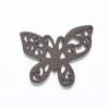 48WC819-58R: Cut Wood Butterfly 48mm Dark Finish - 3 Pieces -Handmade Beads Discount Store 48WC819 58R PendantsandCharms WoodPendants