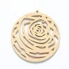 48WC824-51R: Cut Wood Circle Rose 48mm Light Finish - 3 Pieces 2 48WC824-51R: Cut Wood Circle Rose 48mm Light Finish - 3 Pieces -Handmade Beads Discount Store 48WC824 51R PendantsandCharms WoodPendants