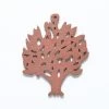 48WC830-56: Cut Wood Tree Of Life 48mm Brown Finish - 20 Pieces -Handmade Beads Discount Store 48WC830 56 PendantsandCharms WoodPendants