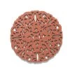 48WC835-56: Cut Wood Scalloped Circle 48mm Brown - 20 Pieces -Handmade Beads Discount Store 48WC835 56 PendantsandCharms WoodPendants