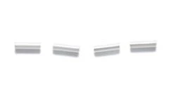 4ME40-SSR: 0.925 Sterling Silver "Liquid Silver" Tube 1x4mm 0.028" Inner Diameter - 50 Piece Package