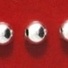 5MR810-SS: Sterling Silver Round Smooth Seamless 5mm 1.5mm Inner Diameter 10 Pieces -Handmade Beads Discount Store 5MR810 SSR Beads MetalBeads