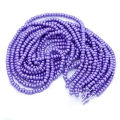 6SB997-PR: Preciosa Czech Seed Bead Permalux Lavender 6/0 6 Strings