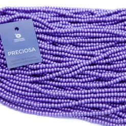 6SB997-P: Preciosa Czech Seed Bead Permalux Lavender 6/0 - 36 Strings
