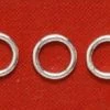 6SS896R: Solid Jump Ring 0.925 Sterling Silver 6mm - 5 Pieces -Handmade Beads Discount Store 6SS896R thumbnail