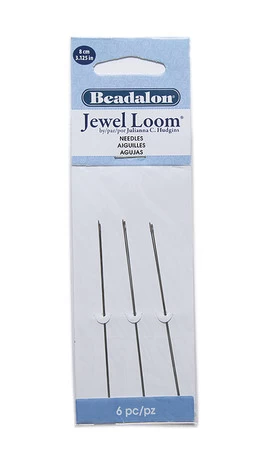 701S-500: Was 4FI281-LM: Beadalon Jewel Loom Needle 8cm 6 Pieces Per Package 3 701S-500: Was 4FI281-LM: Beadalon Jewel Loom Needle 8cm 6 Pieces Per Package