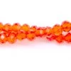 71CD236: Crystal Rondelle Hyacinth A A A 3X4MM 16" String -Handmade Beads Discount Store 71CD236 Beads ChineseGlass