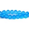 71CD263: Crystal Rondelle Aqua Blue A A A 3X4MM 16" String