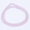 71CD291: Crystal Rondelle Pink A A A 3X4MM 16" String -Handmade Beads Discount Store 71CD291 Beads ChineseGlassBeads ChineseCutCrystal