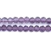 71CD297-D: Cut CRY RD RNDL Dark Tanzanite 3x4mm 1STR -Handmade Beads Discount Store 71CD297 D thumbnail