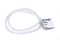 71CD513: Crystal Rondelle Crystal AB A A A 3X4MM 16" String