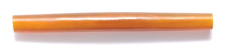 72HR255-T: Horn Tube Amber 3 Inch - 8 Pieces 3 72HR255-T: Horn Tube Amber 3 Inch - 8 Pieces