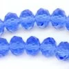 75CD272: Crystal Rondelle Light Sapphire A A A 6X8MM 16" String -Handmade Beads Discount Store 75CD272 thumbnail